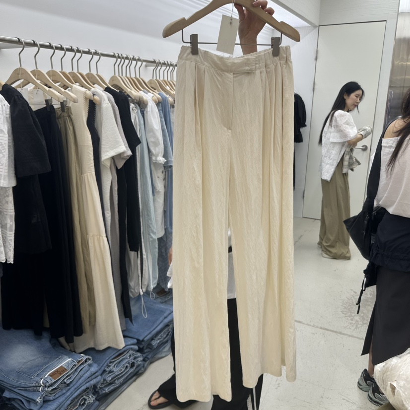 MIXXIN韓國直郵㊣女裝新款25春夏熱賣時尚推薦休閑人氣休閑褲MIXXIN休閑褲