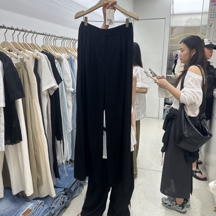 MIXXIN韓國直郵㊣女裝新款25春夏熱賣時尚推薦休閑人氣休閑褲MIXXIN休閑褲圖色2