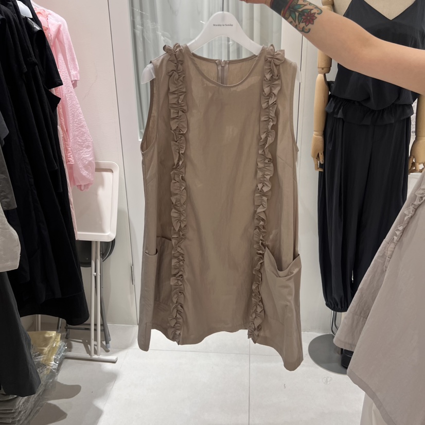 MONDAY TO SUNDAY韓國㊣直郵東大門代購女裝新品25春夏連衣裙MONDAY TO SUNDAY連衣裙圖色2