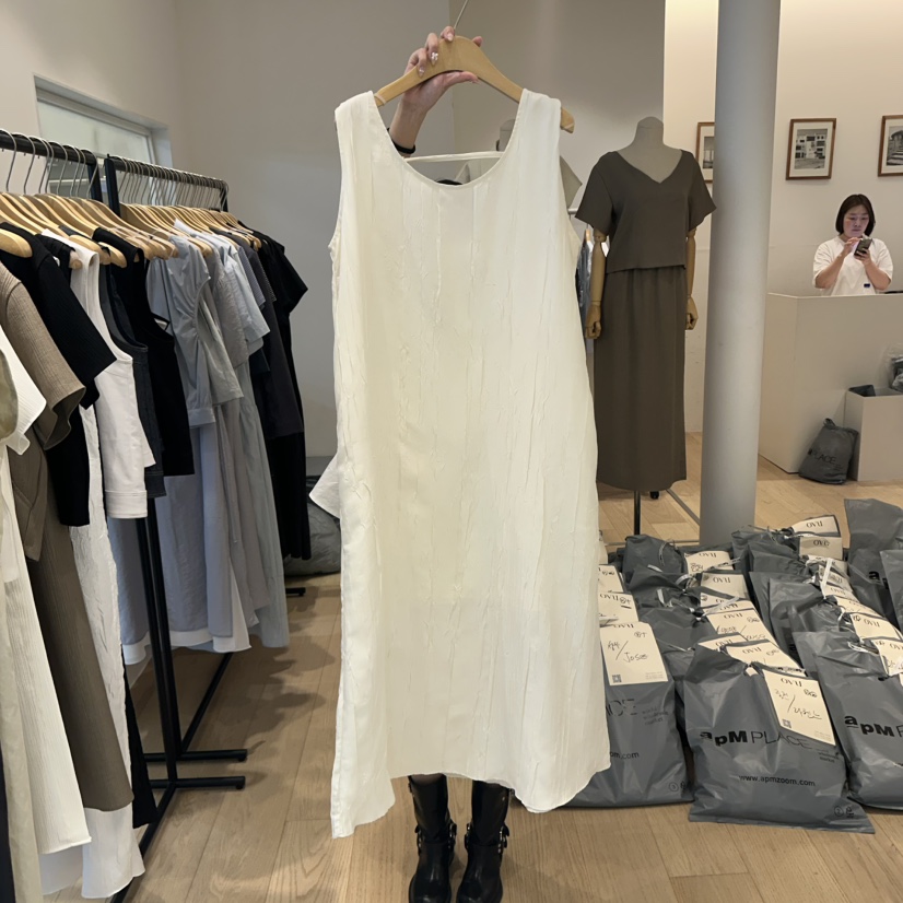 OVU韓國㊣直郵東大門代購女裝新品熱賣25春夏時尚休閑連衣裙OVU連衣裙圖色2