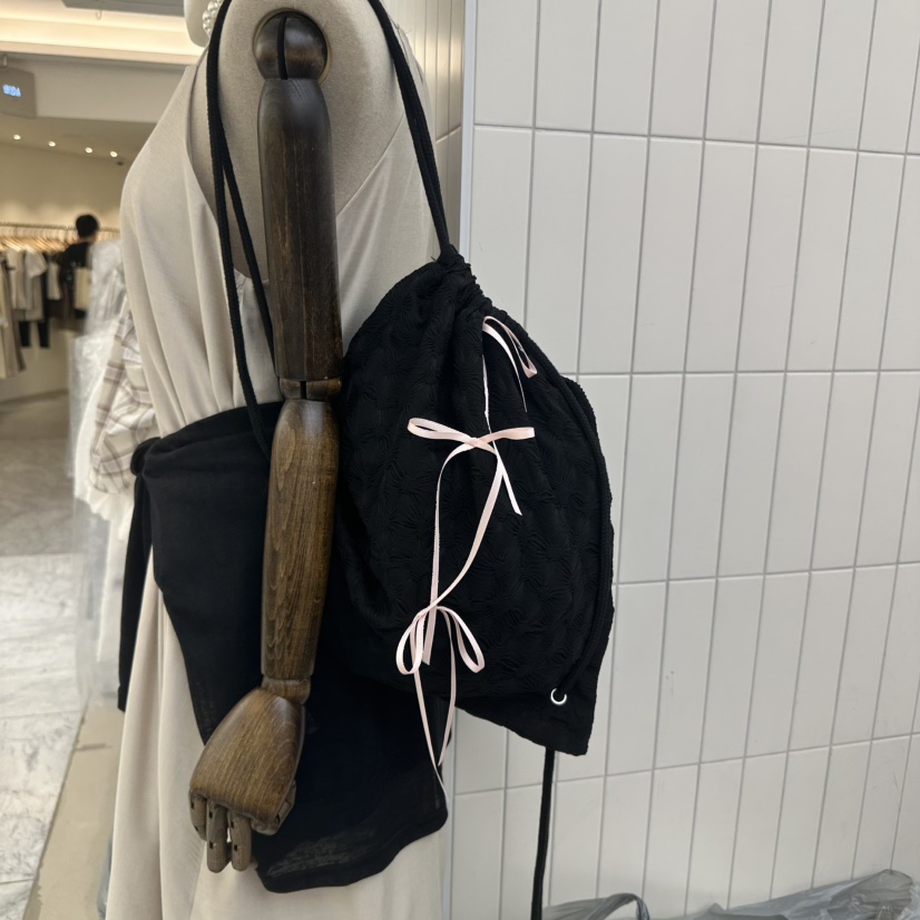 MIXXIN韓國㊣直郵東大門代購女裝新品休閑25春夏時尚雙肩背包MIXXIN雙肩背包圖色2