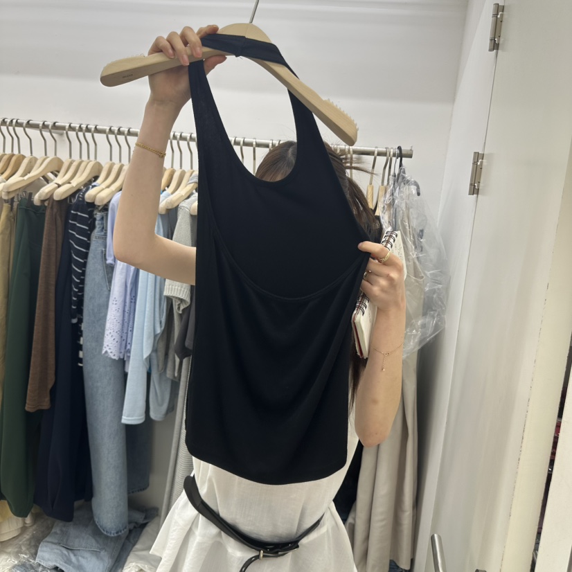 MIXXIN直郵韓國代購㊣女裝新品25春夏休閑熱賣推薦吊帶背心MIXXIN吊帶/背心