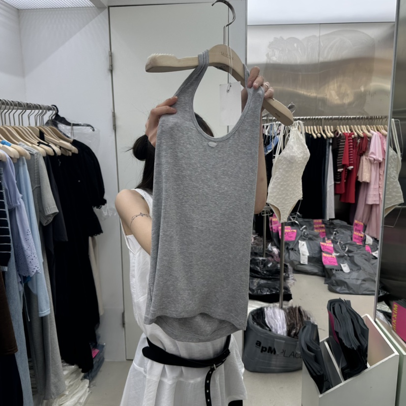 MIXXIN直郵韓國代購㊣女裝新品25春夏休閑熱賣推薦吊帶背心MIXXIN吊帶/背心圖色4