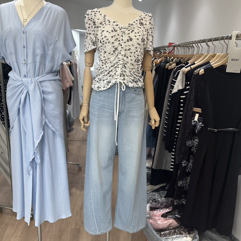 LEWIN韓國直郵㊣女裝新品休閑25春夏推薦熱賣人氣襯衫蕾絲衫LEWIN襯衫/蕾絲衫