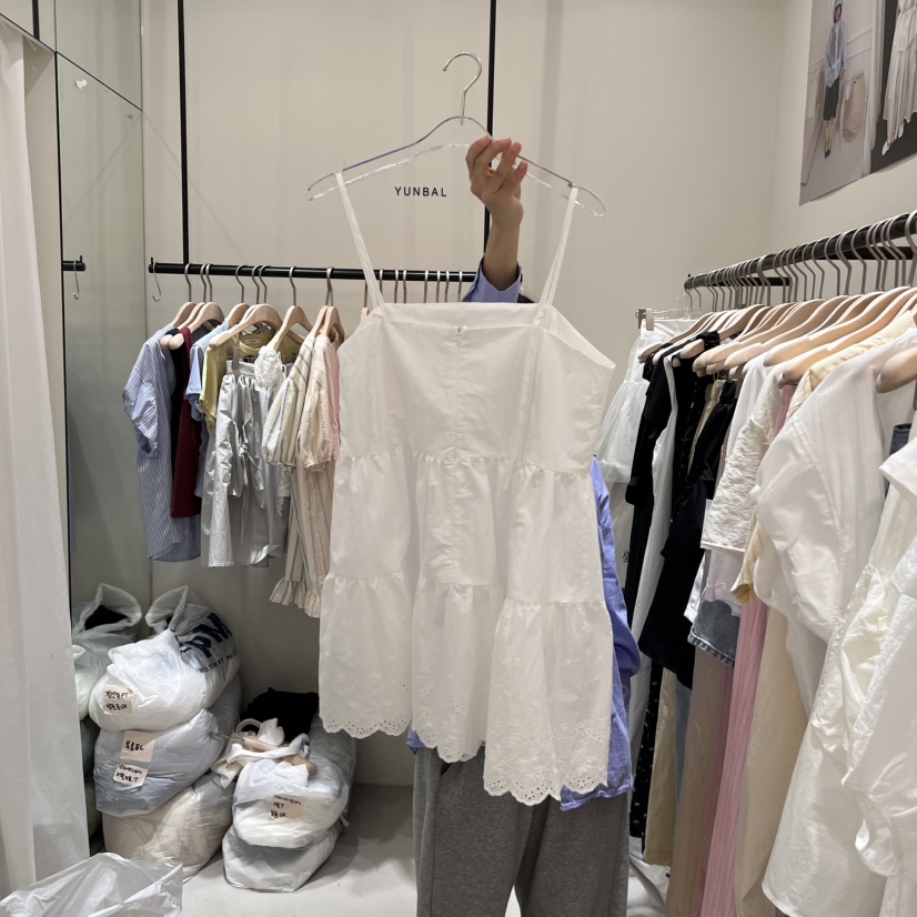 YUNBAL韓國直郵㊣女裝新款時尚休閑人氣25春夏熱賣吊帶背心YUNBAL吊帶/背心