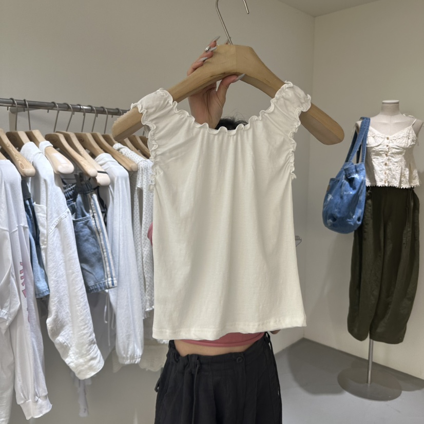 VAULT韓國直郵㊣女裝新品熱賣25春夏休閑時尚推薦人氣吊帶背心VAULT吊帶/背心
