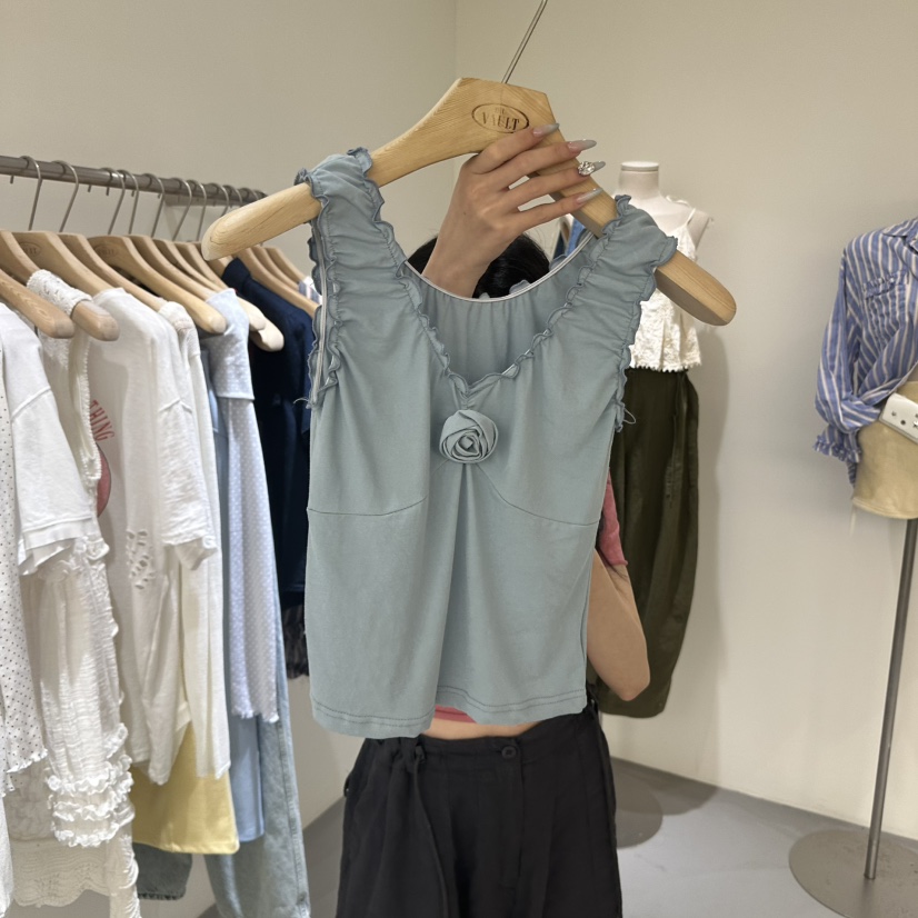 VAULT韓國直郵㊣女裝新品熱賣25春夏休閑時尚推薦人氣吊帶背心VAULT吊帶/背心圖色2
