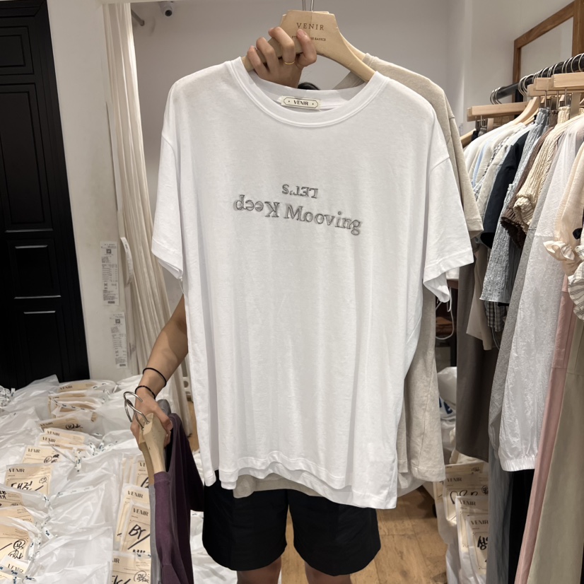 VENIR-a韓國直郵㊣東大門實拍女裝新品時尚人氣推薦熱賣T恤VENIR-aT恤圖色3