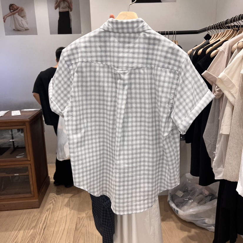 OURIN韓國㊣直郵東大門代購女裝新品熱賣推薦休閑襯衫蕾絲衫OURIN襯衫/蕾絲衫