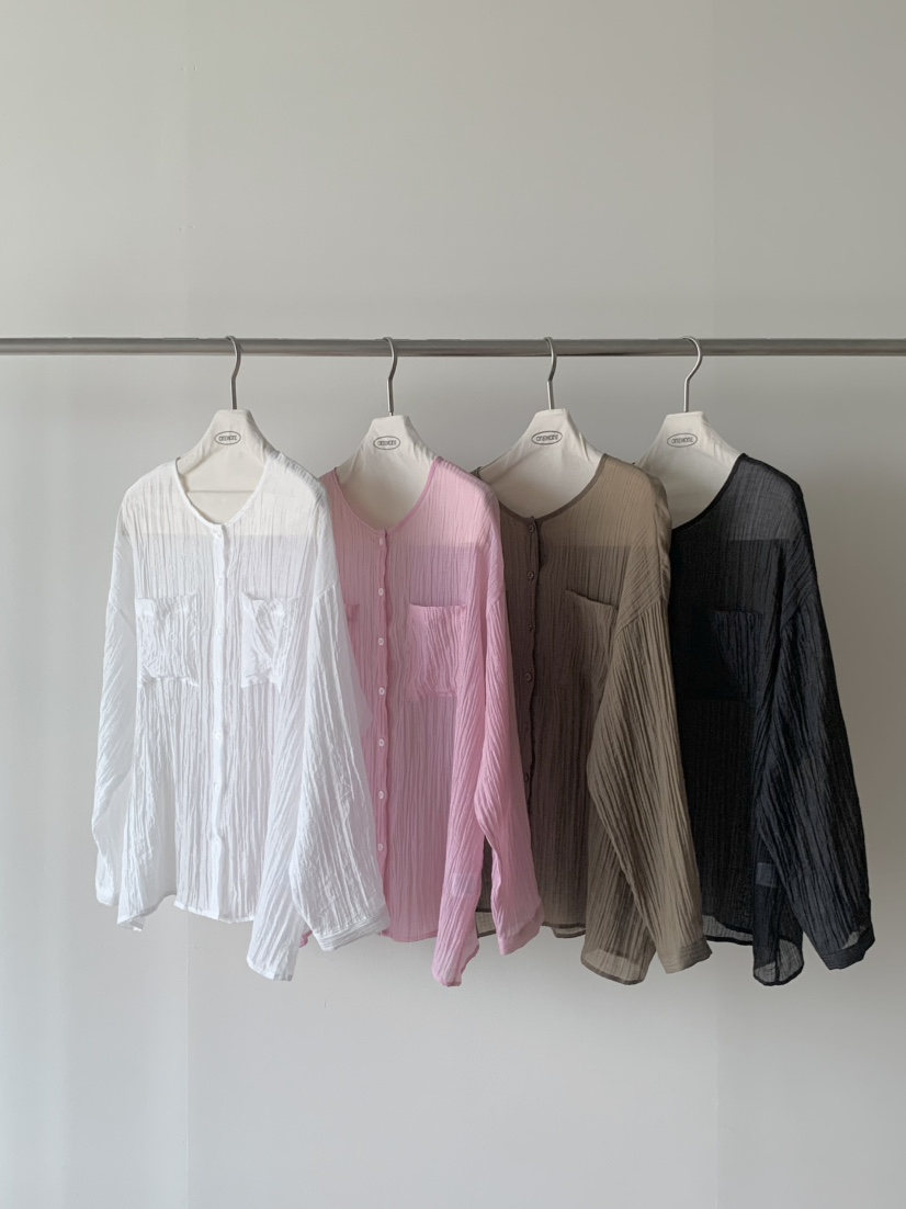 ONE MONE韓國直郵㊣女裝新品休閑推薦人氣25春夏襯衫蕾絲衫ONE MONE襯衫/蕾絲衫