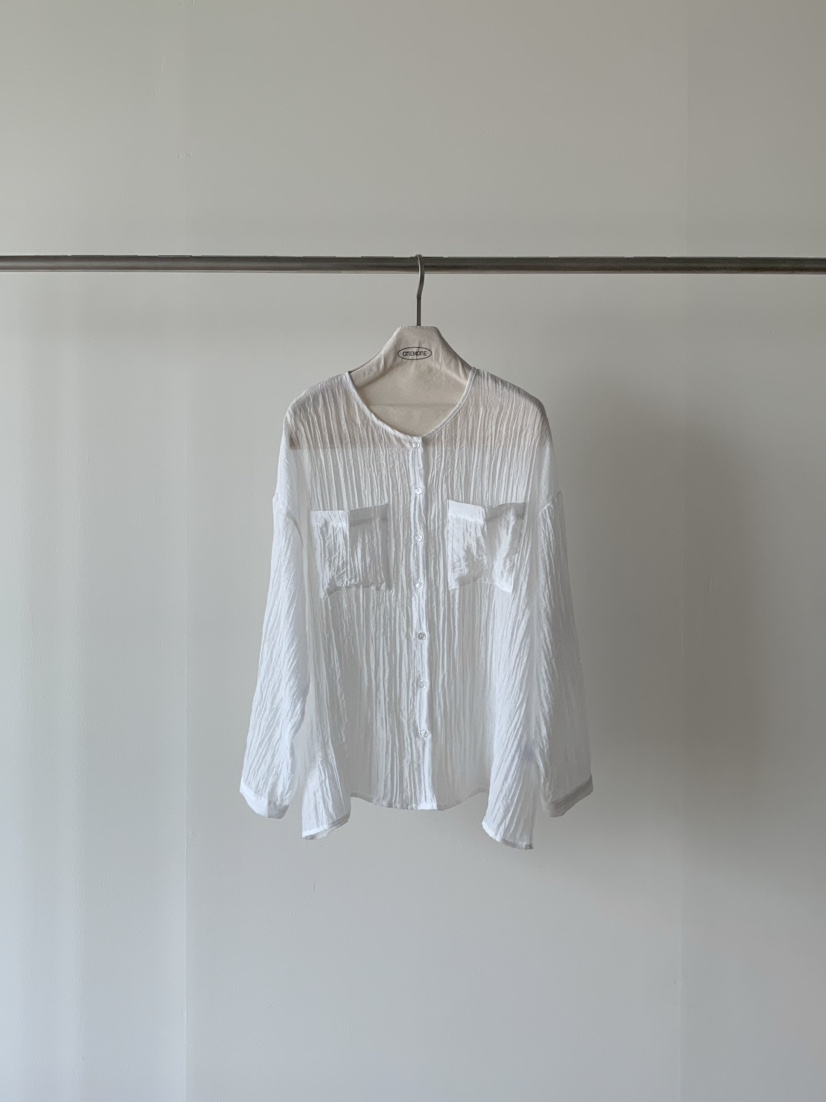 ONE MONE韓國直郵㊣女裝新品休閑推薦人氣25春夏襯衫蕾絲衫ONE MONE襯衫/蕾絲衫圖色1