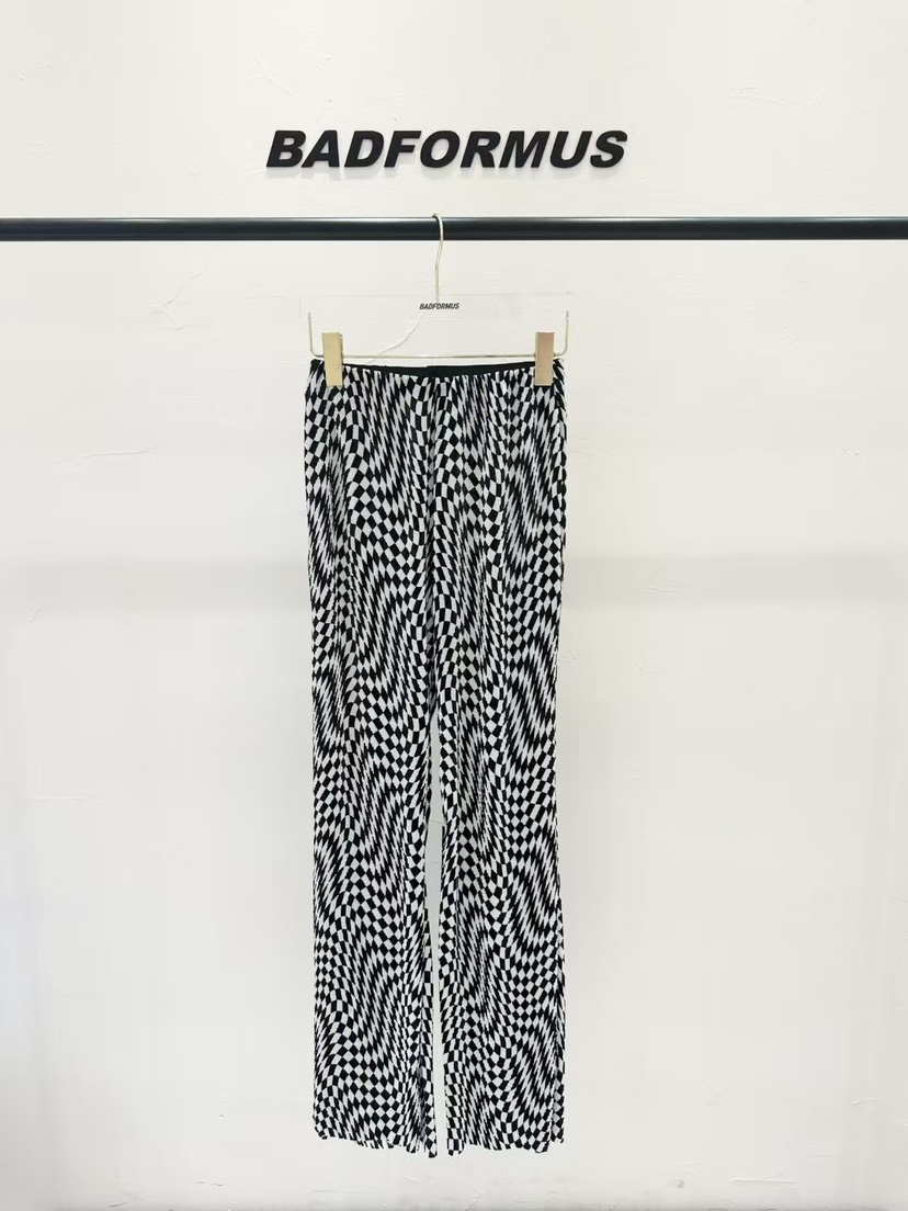 BADFORMUS韓國㊣直郵東大門代購女裝新品25春夏推薦熱賣休閑褲BADFORMUS休閑褲圖色2