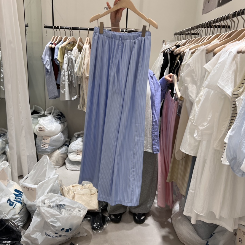 YUNBAL韓國直郵㊣東大門實拍女裝新款熱賣推薦25春夏休閑褲YUNBAL休閑褲圖色3