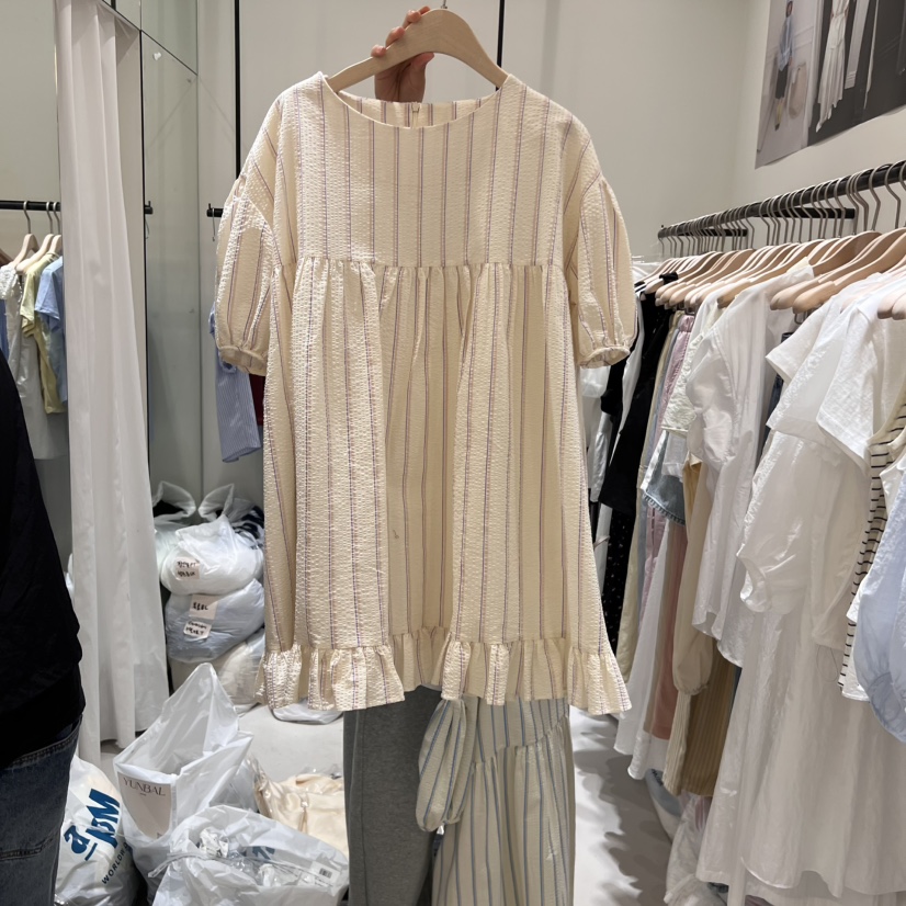 YUNBAL韓國直郵㊣東大門實拍女裝新品熱賣推薦25春夏連衣裙YUNBAL連衣裙圖色2