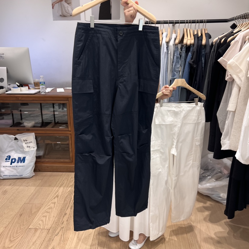 OURIN直郵韓國代購㊣女裝新品人氣25春夏時尚熱賣推薦休閑褲OURIN休閑褲圖色2