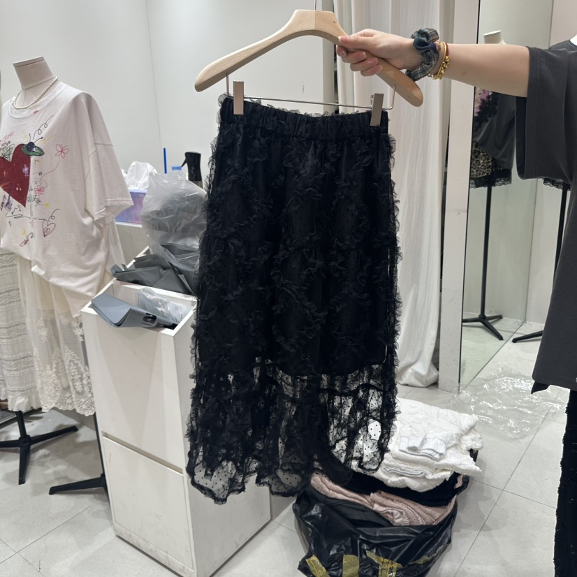 MINI UNNI韓國㊣直郵東大門代購女裝新款休閑推薦熱賣長裙MINI UNNI長裙