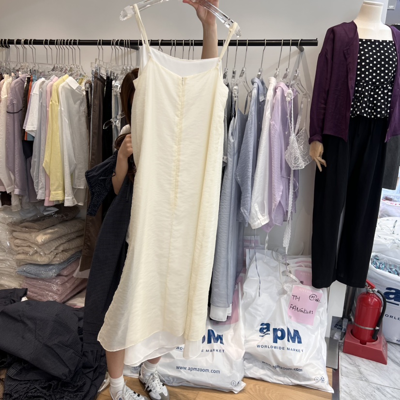 RIVEROOM韓國直郵㊣東大門實拍女裝新品25春夏時尚推薦連衣裙RIVEROOM連衣裙