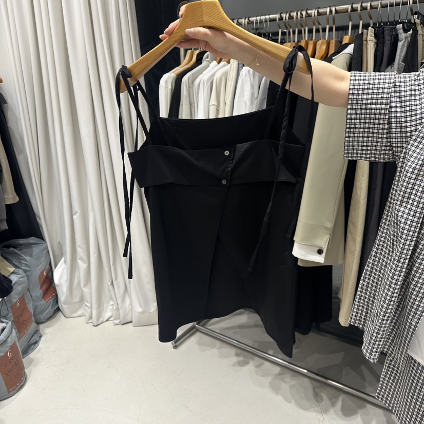 TREND SELLER/G直郵韓國代購㊣女裝新品休閑熱賣吊帶背心G/TREND SELLER吊帶/背心