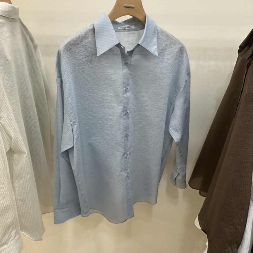 3 ANOTHER韓國直郵㊣女裝新品熱賣人氣推薦襯衫蕾絲衫條紋3 ANOTHER襯衫/蕾絲衫圖色2