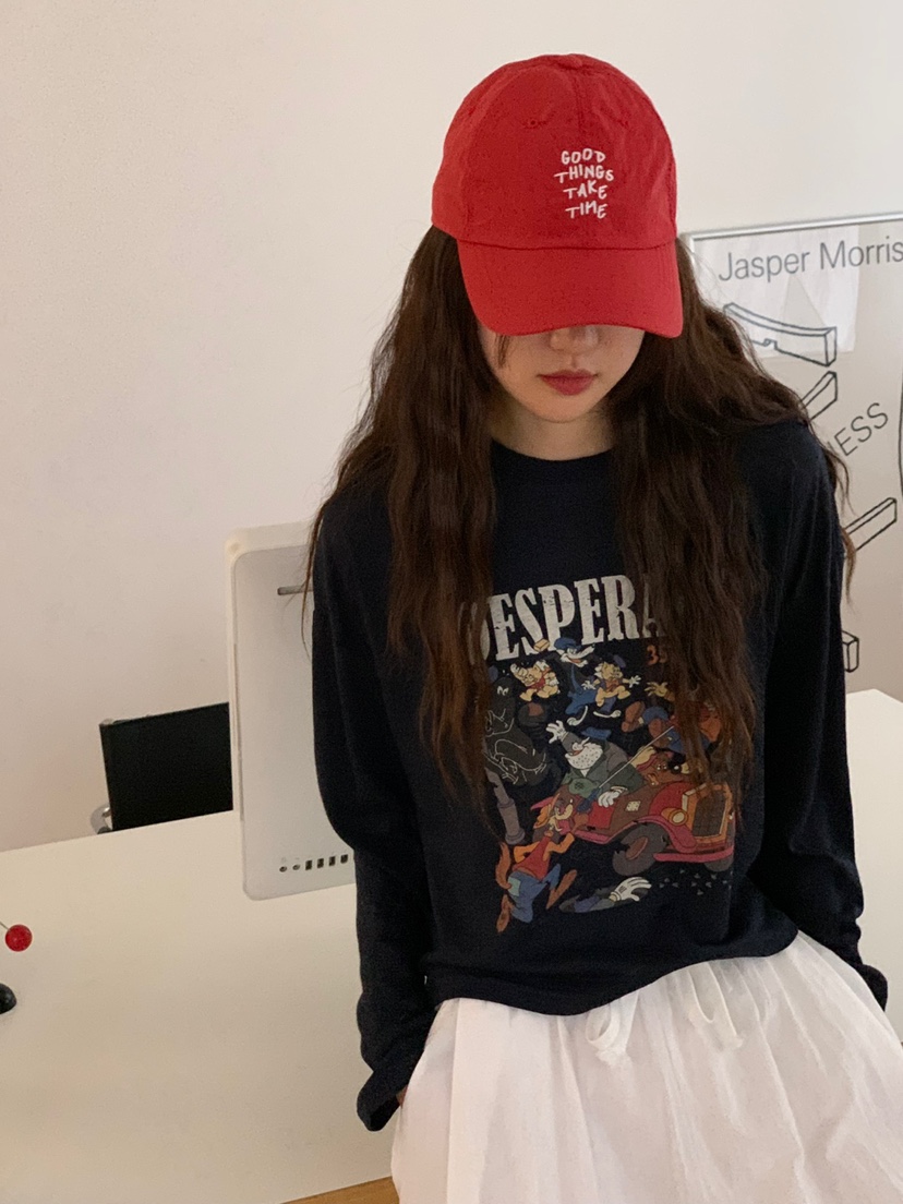 RIVER RAIN直郵韓國代購㊣女裝新款人氣休閑熱賣25春夏長袖T恤RIVER RAIN長袖T恤