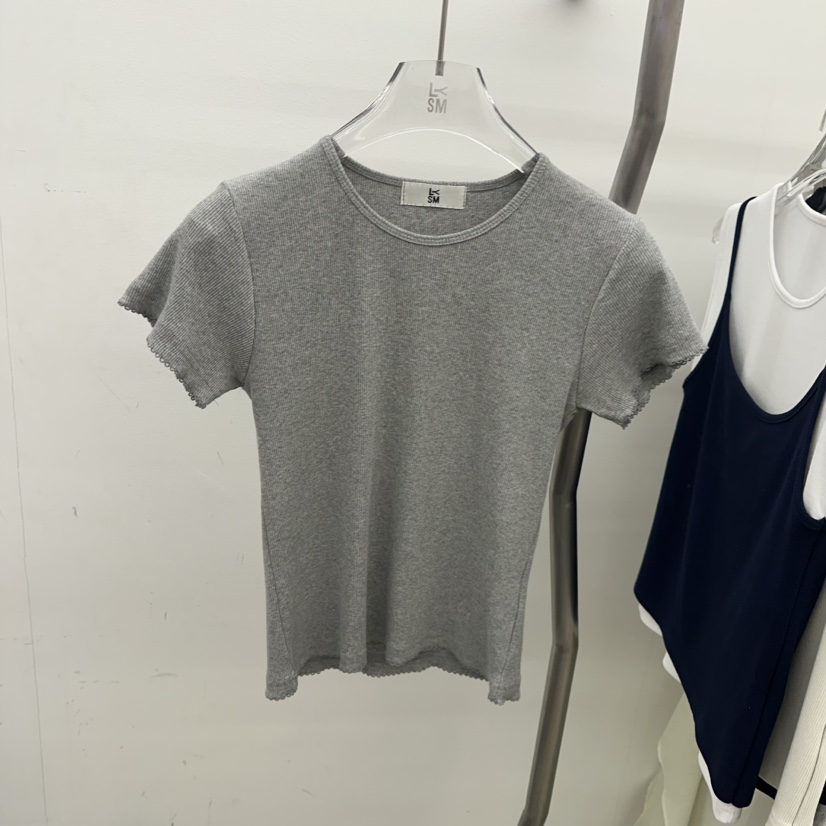 LOVE YOU SO MUCH/MORE THAN YESTERDAY韓國㊣直郵東大門代購女裝新品人氣T恤刺繡LYSM/MORE THAN YESTERDAYT恤圖色4