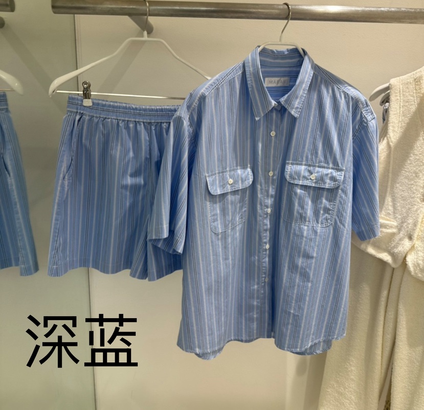MARAN-P韓國㊣直郵東大門代購女裝新款休閑推薦套裝套裝條紋MARAN套裝圖色2
