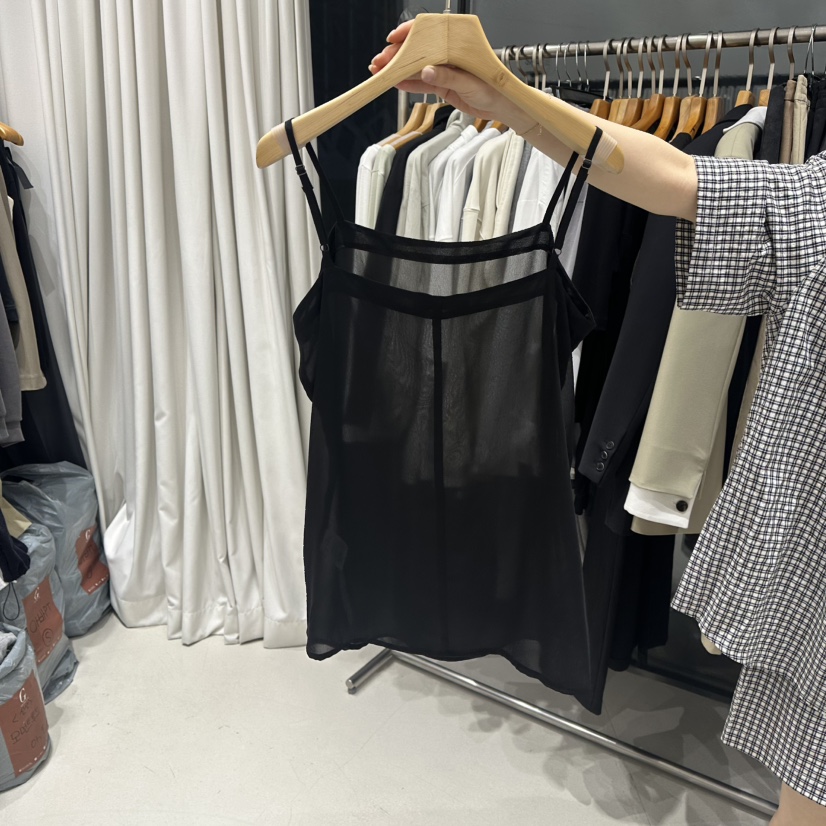 TREND SELLER/G韓國直郵㊣東大門實拍女裝新款休閑吊帶背心G/TREND SELLER吊帶/背心
