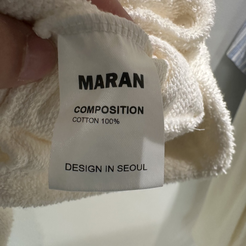 MARAN-P韓國㊣直郵東大門代購女裝新品人氣熱賣馬甲毛圈布MARAN馬甲