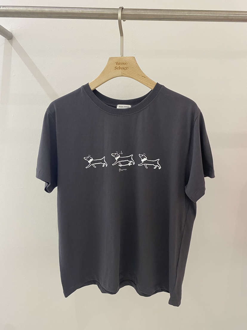 WEAUE SELVAGE韓國㊣直郵東大門代購女裝新款推薦25春夏T恤WEAUE SELVAGET恤圖色3