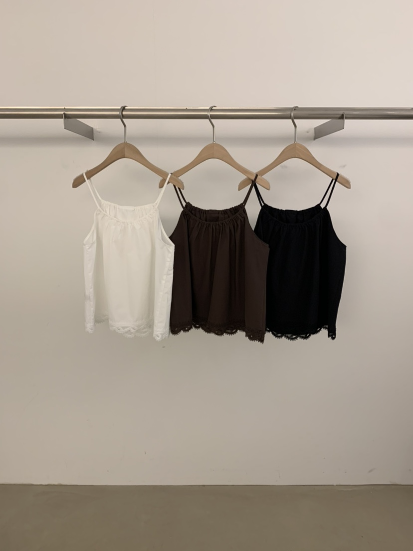 UNDER KEY直郵韓國代購㊣女裝新款25春夏時尚人氣吊帶背心UNDER KEY吊帶/背心
