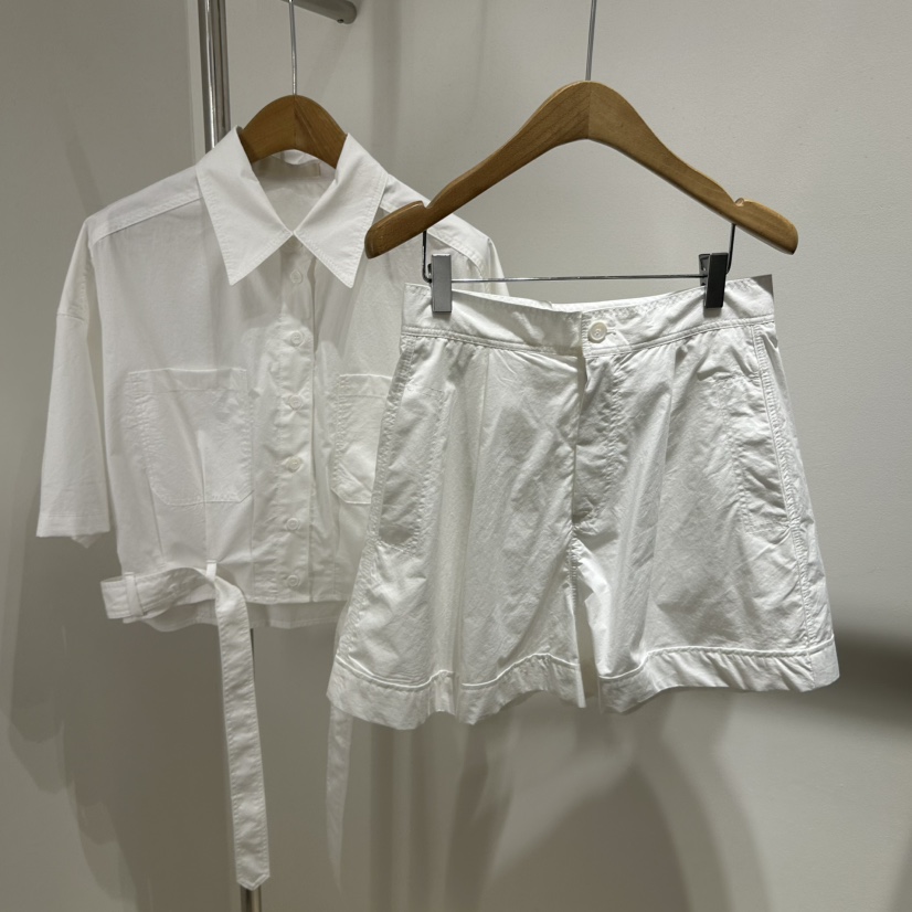 ART IS OVER韓國㊣直郵東大門代購女裝新品25春夏套裝含腰帶套裝ART IS OVER套裝圖色3