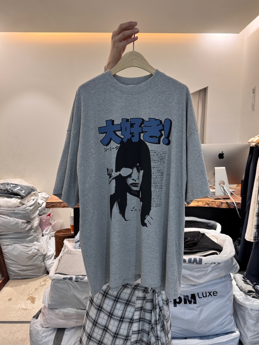 FRIC韓國直郵㊣東大門實拍女裝新品25春夏人氣推薦時尚休閑T恤FRICT恤圖色2