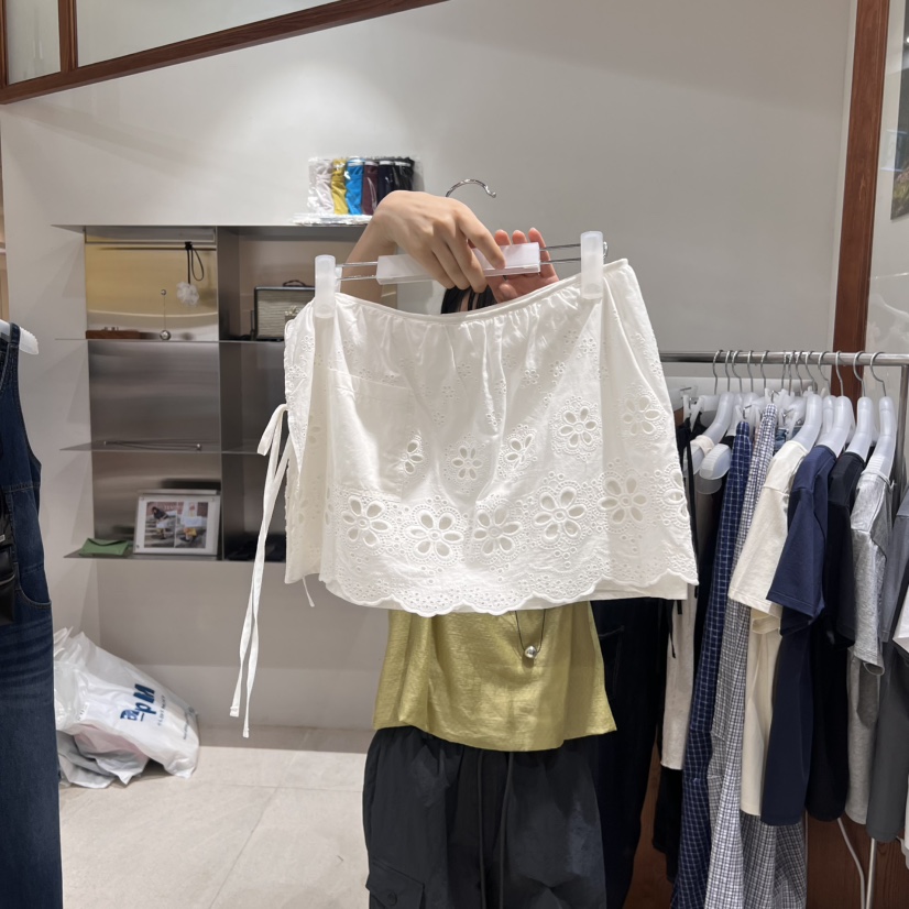 TEMPTING直郵韓國代購㊣女裝新款休閑人氣25春夏時尚熱賣短裙TEMPTING短裙