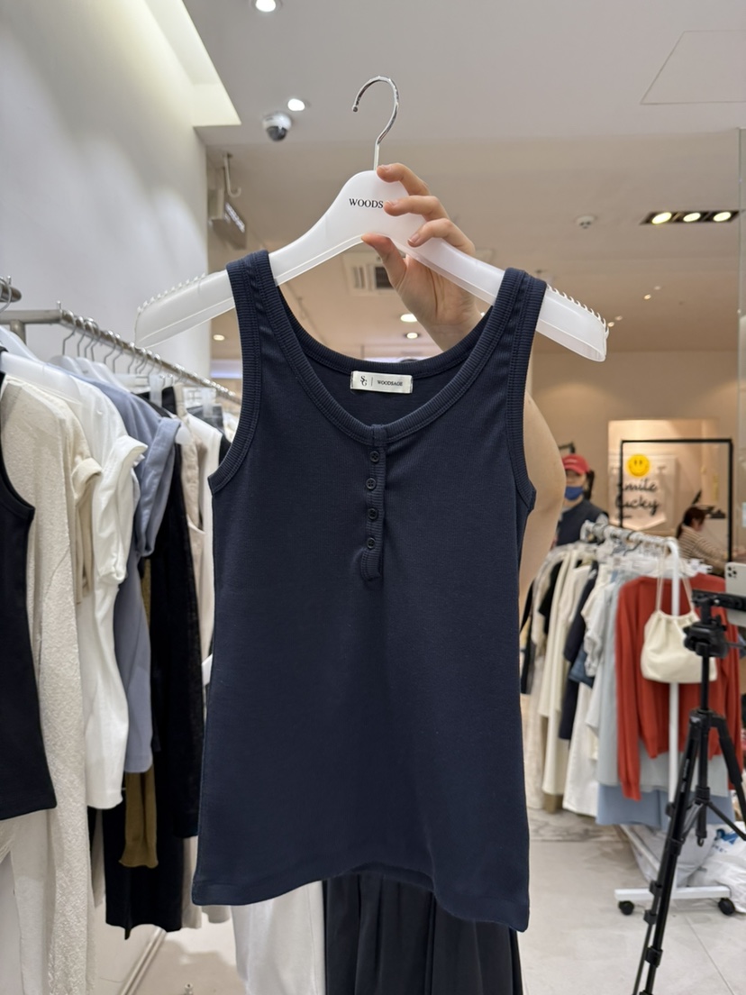 WOOD SAGE韓國直郵㊣東大門實拍女裝新品熱賣時尚吊帶背心WOOD SAGE吊帶/背心圖色6