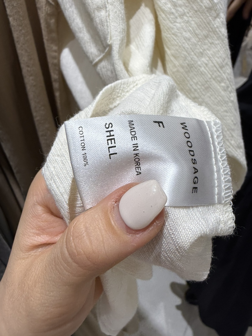 WOOD SAGE韓國直郵㊣東大門實拍女裝新款熱賣推薦襯衫蕾絲衫WOOD SAGE襯衫/蕾絲衫