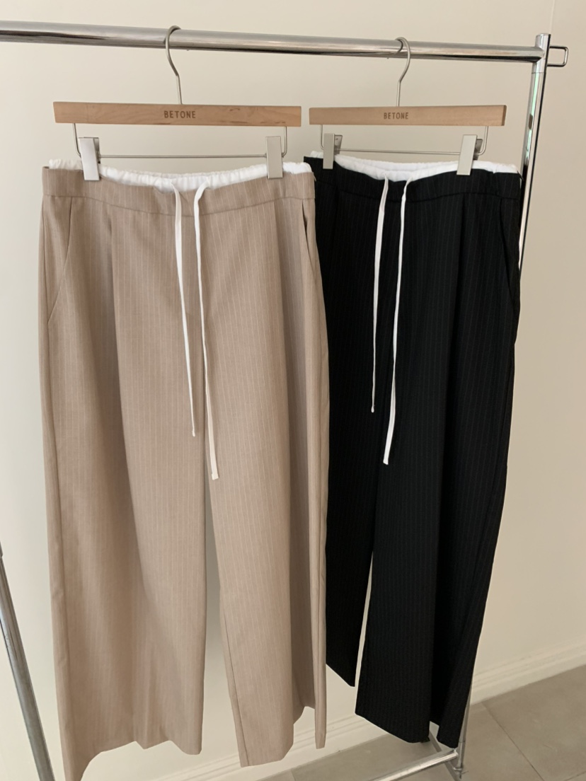 BETONE韓國㊣直郵東大門代購女裝新品人氣25春夏熱賣休閑褲BETONE休閑褲