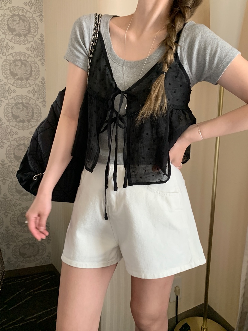 MELLOUNGE-멜라운지-T東大門直郵女裝新款25春夏吊帶背心MELLOUNGE-T吊帶/背心