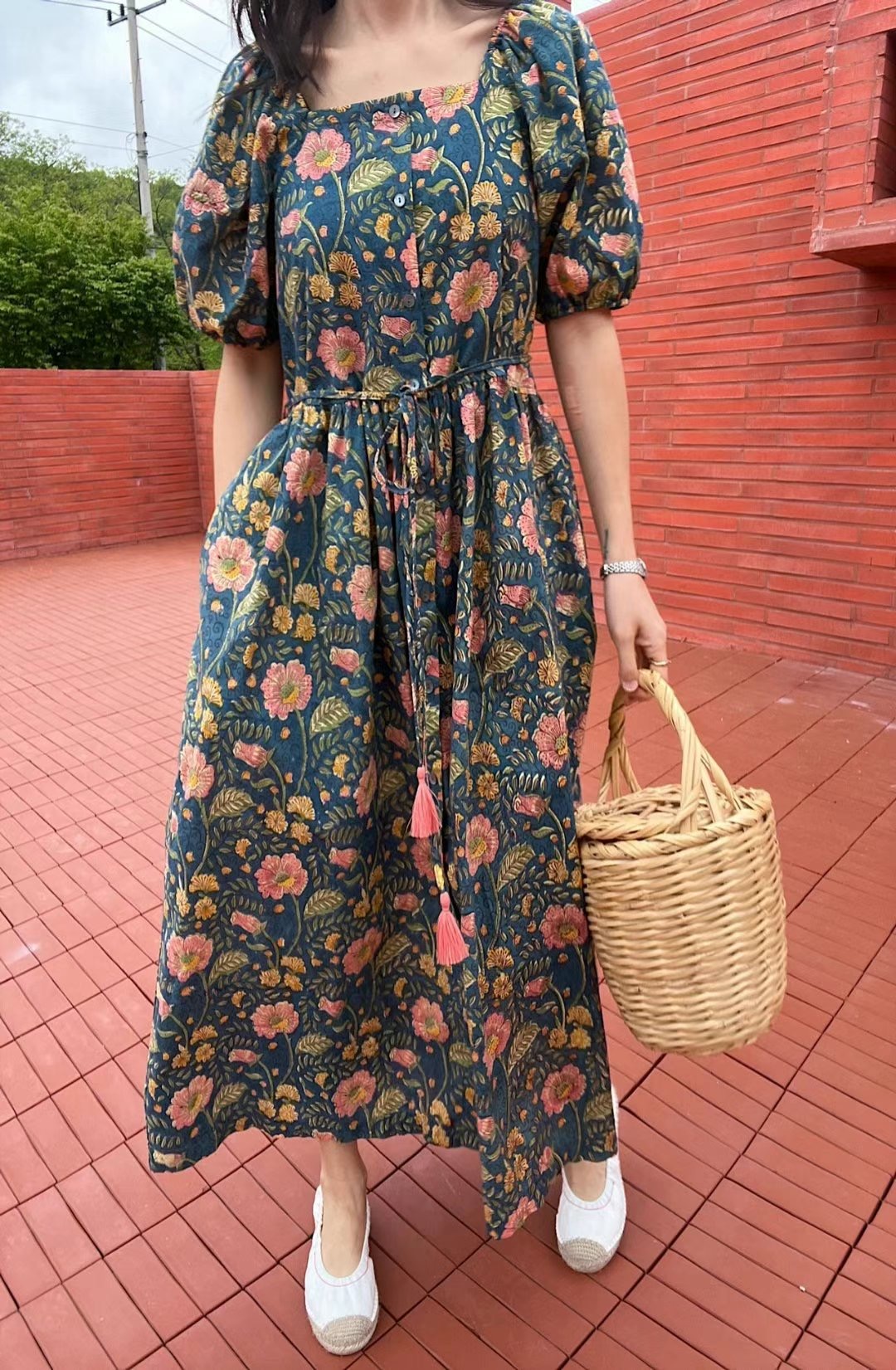 LAGRASS東大門直郵女士新款熱賣真品職業休閑人氣連衣裙蝴蝶結LAGRASS連衣裙圖色1