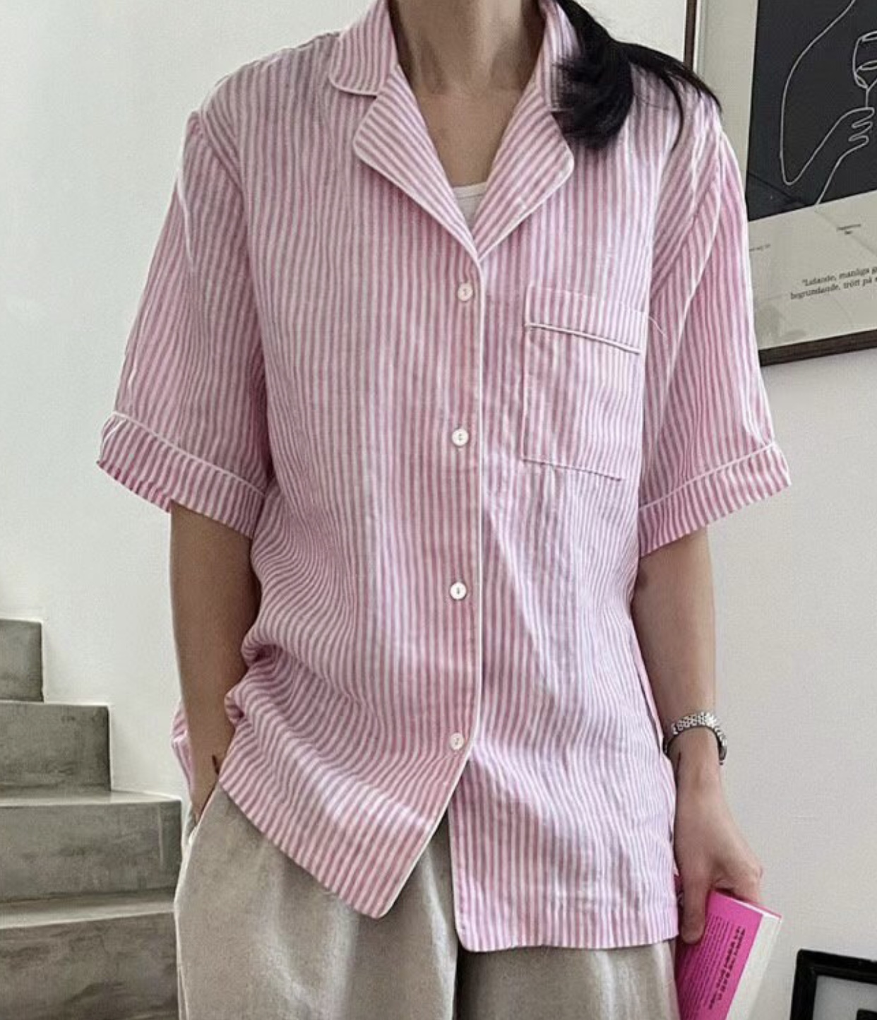 LAGRASS韓國代購女士新品推薦真品人氣熱賣時尚休閑襯衫蕾絲衫LAGRASS襯衫/蕾絲衫