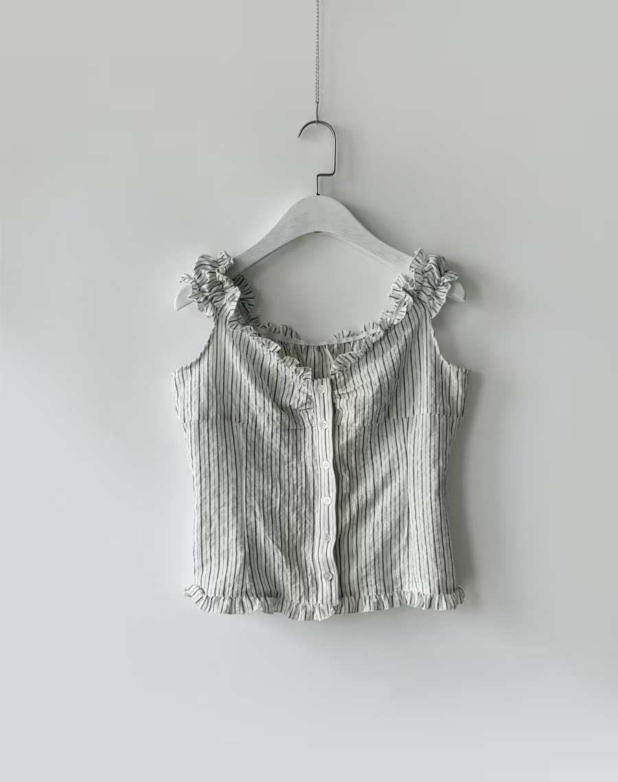 HOPPER/LAY OVER韓國直郵㊣女裝新品熱賣休閑時尚襯衫蕾絲衫HOPPER/LAY OVER襯衫/蕾絲衫圖色2
