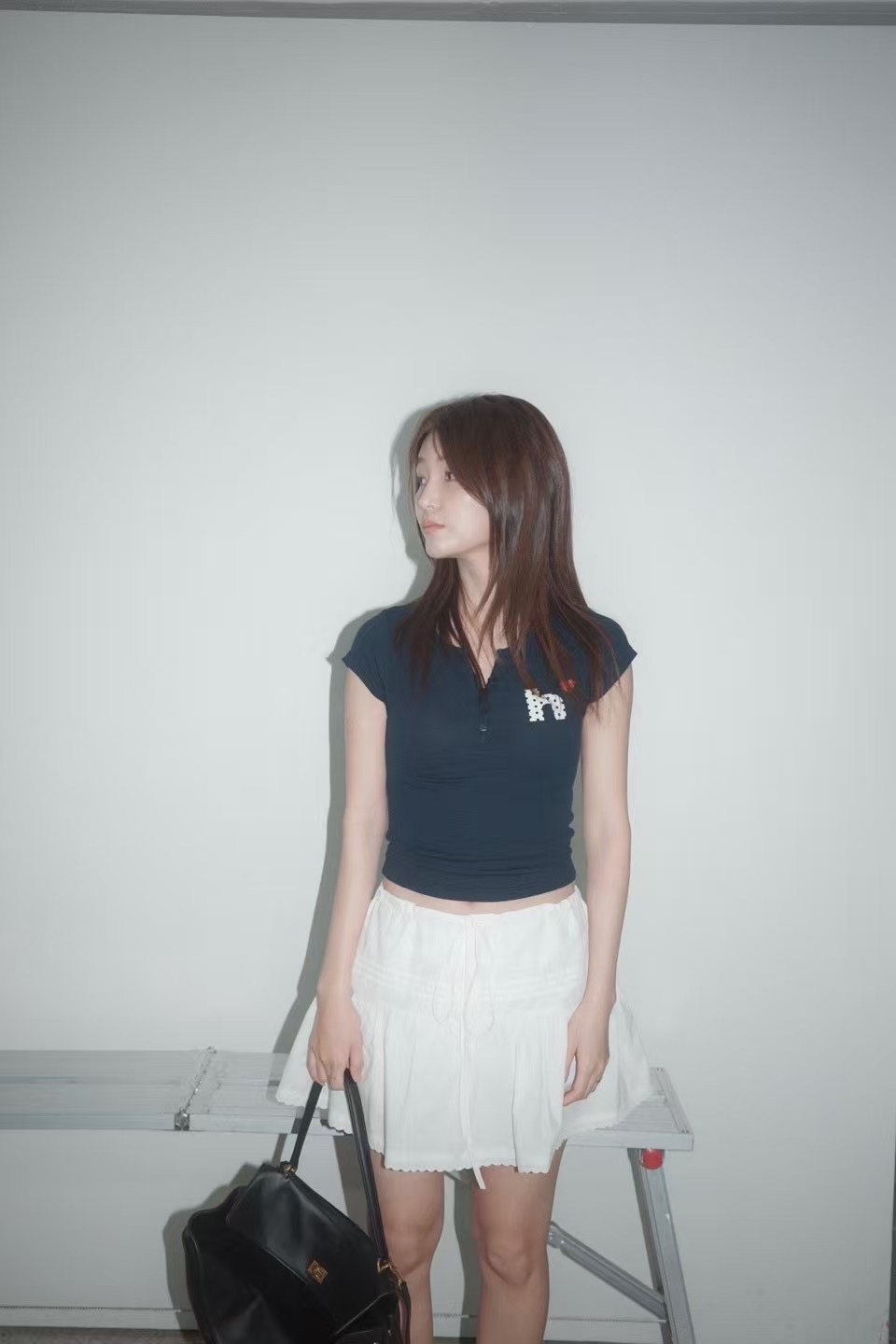 HOPPER/LAY OVER東大門實拍女裝新款25春夏職業推薦熱賣T恤HOPPER/LAY OVERT恤