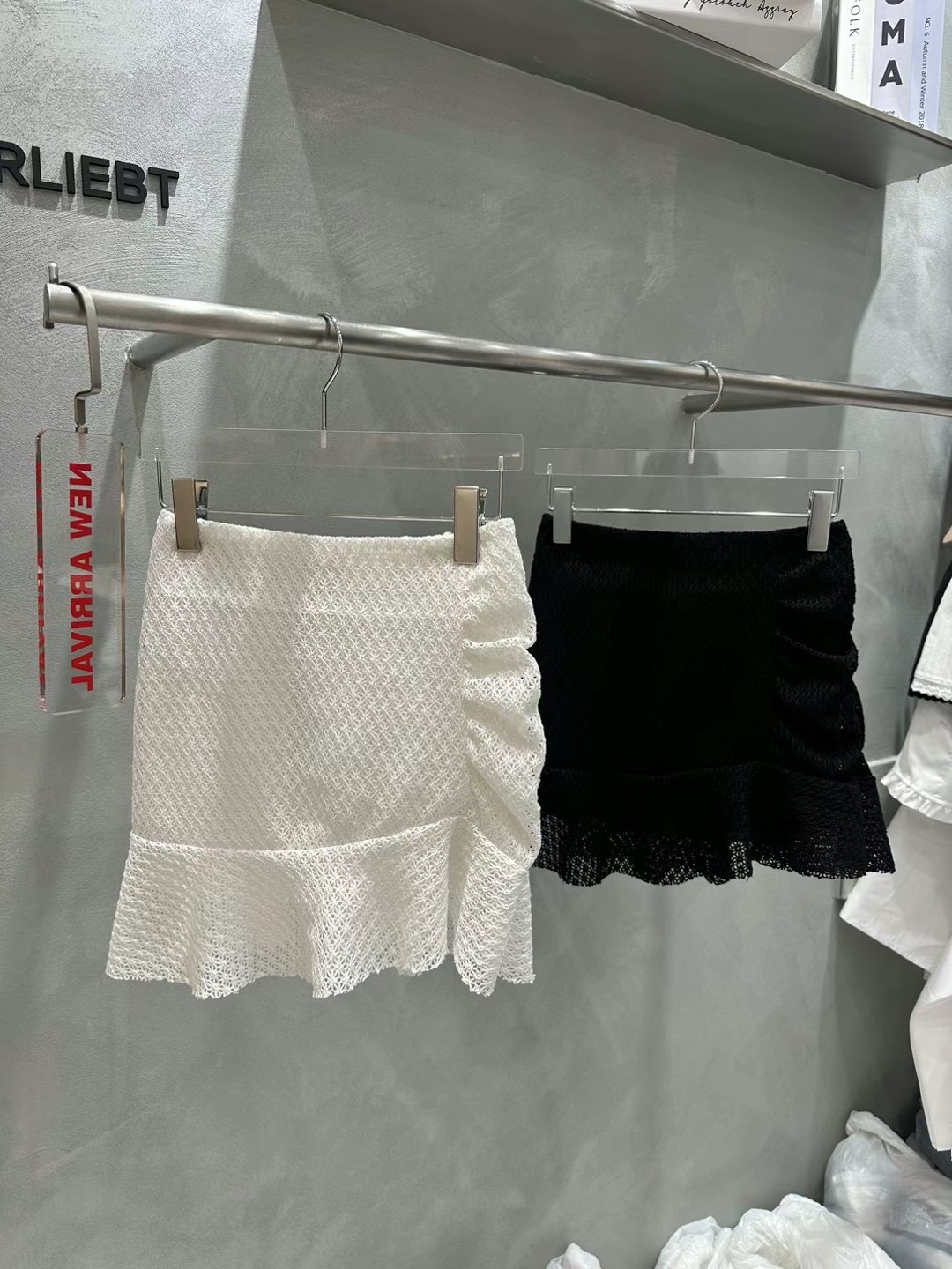 VERLIEBT韓國直郵女裝新品推薦人氣休閑職業真品25春夏短裙VERLIEBT短裙圖色2左二色