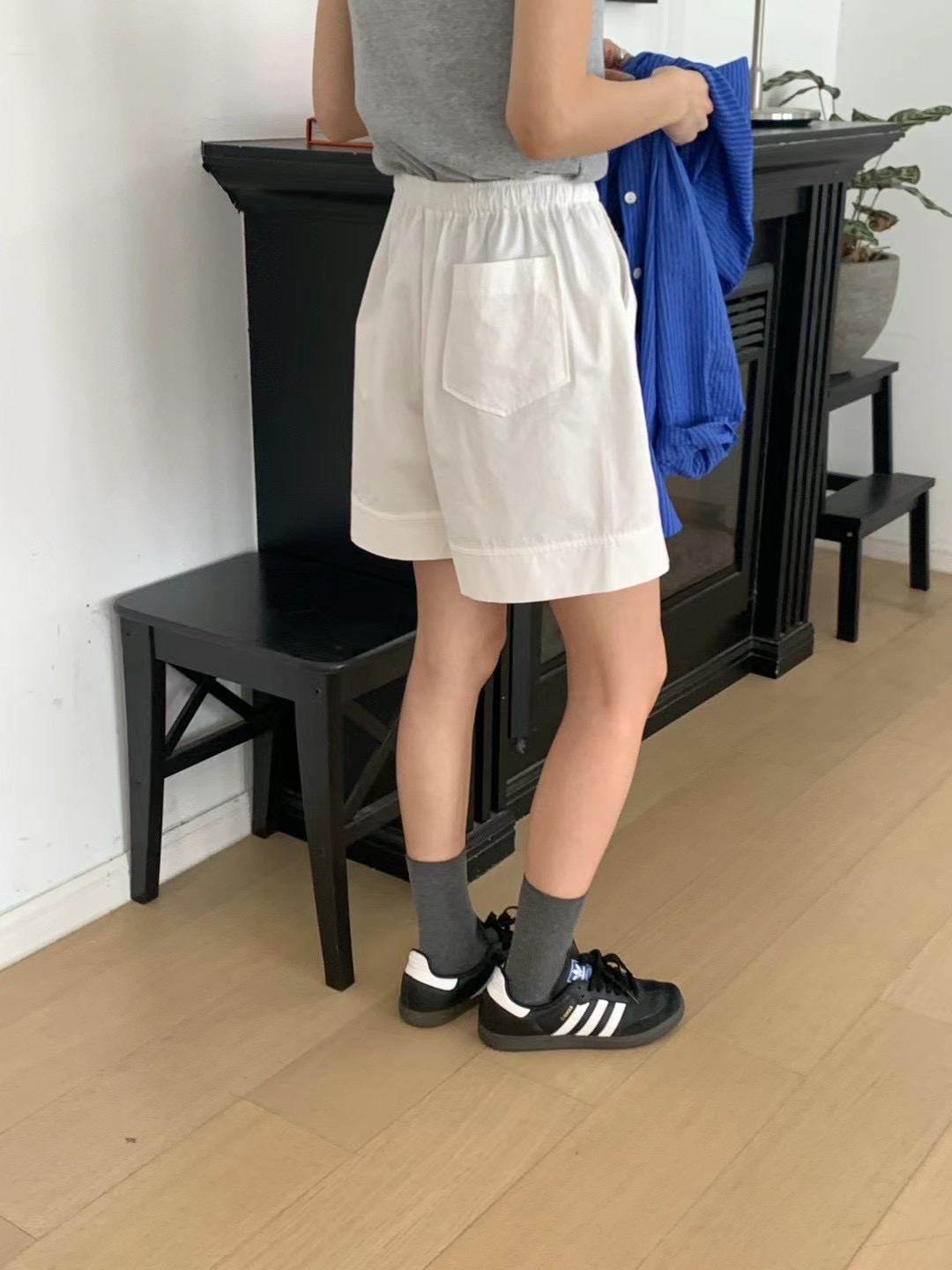 PLANT東大門代購女士新品25春夏時尚休閑職業推薦真品短褲棉質PLANT短褲