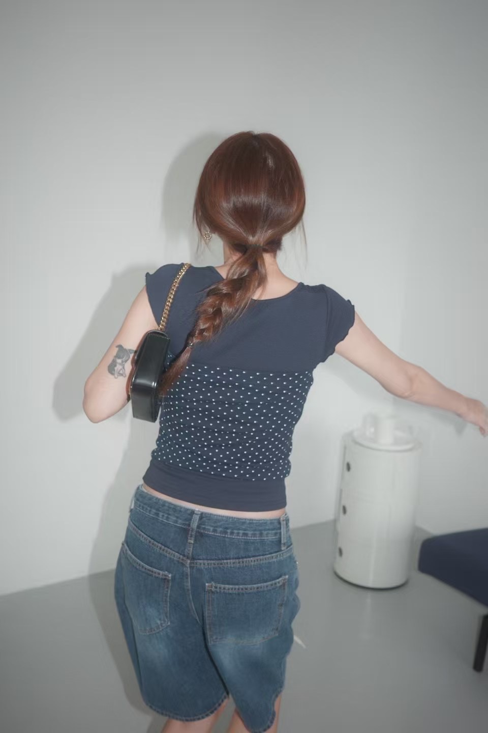 HOPPER/LAY OVER東大門直郵女裝新款推薦休閑職業熱賣T恤HOPPER/LAY OVERT恤