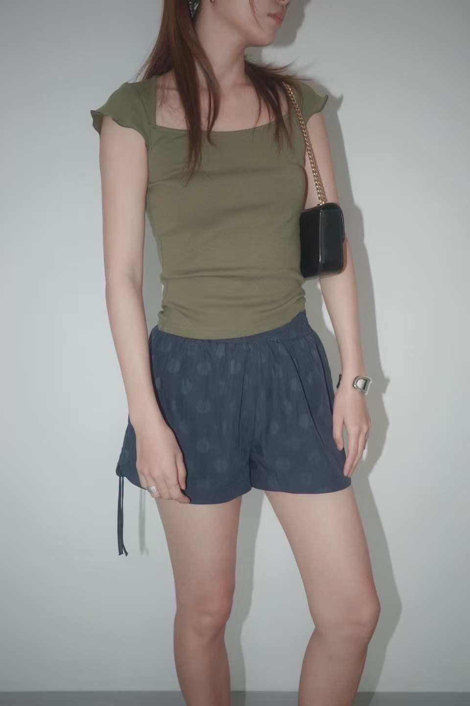 HOPPER/LAY OVER東大門直郵女裝新款推薦休閑職業熱賣T恤HOPPER/LAY OVERT恤