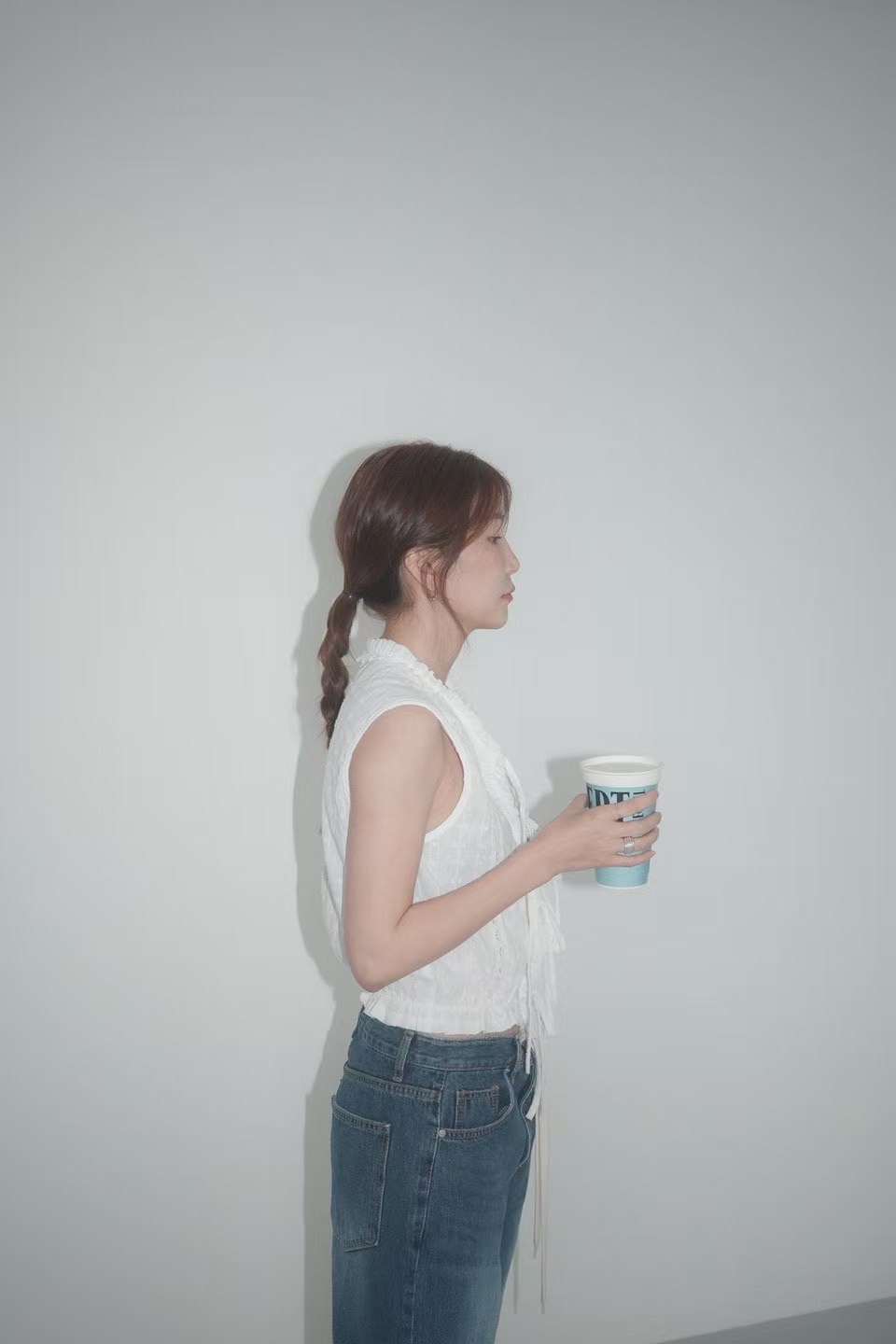HOPPER/LAY OVER韓國直郵女裝新品時尚25春夏熱賣襯衫蕾絲衫HOPPER/LAY OVER襯衫/蕾絲衫