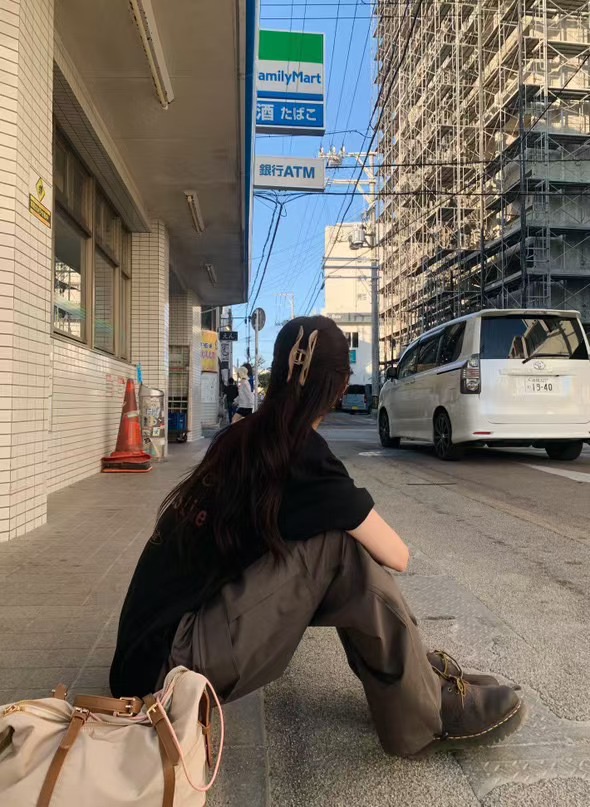 HOPPER/LAY OVER韓國代購女裝新品推薦職業熱賣人氣休閑褲HOPPER/LAY OVER休閑褲