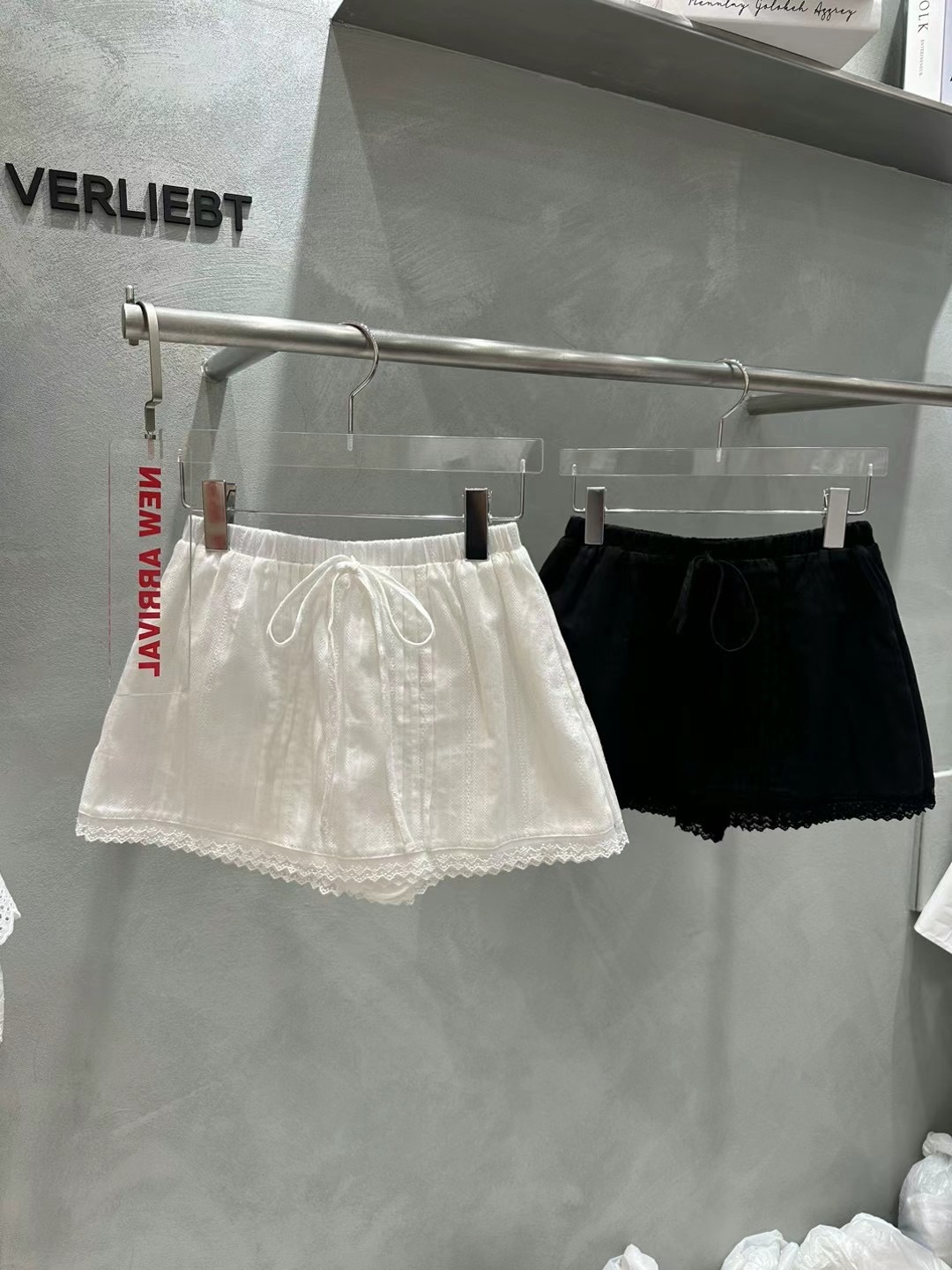 VERLIEBT東大門直郵女士新款25春夏職業推薦時尚熱賣休閑裙褲VERLIEBT裙褲圖色2左二色