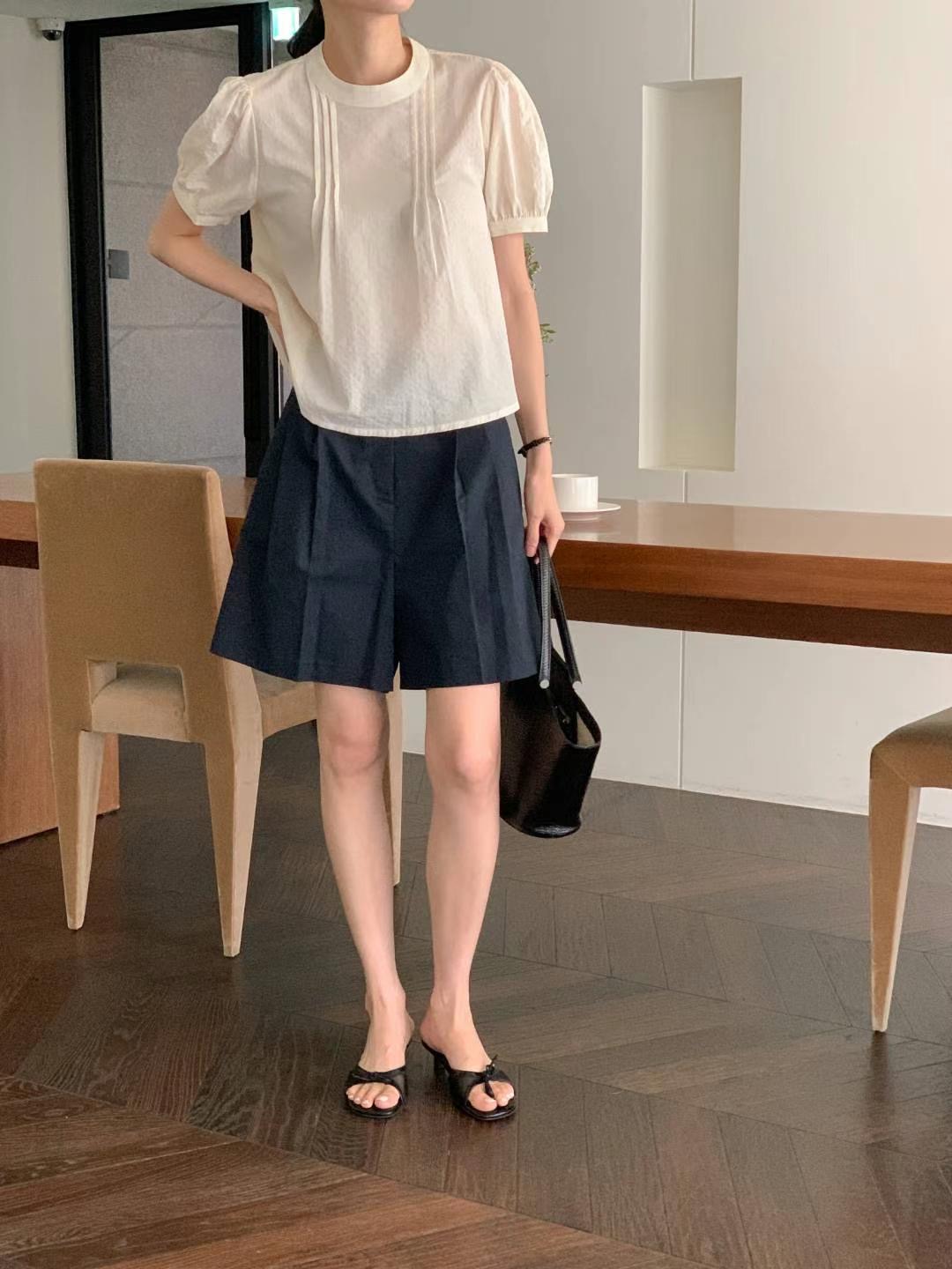 WITHMOON東大門代購女裝新品25春夏休閑時尚人氣真品推薦短褲WITHMOON短褲