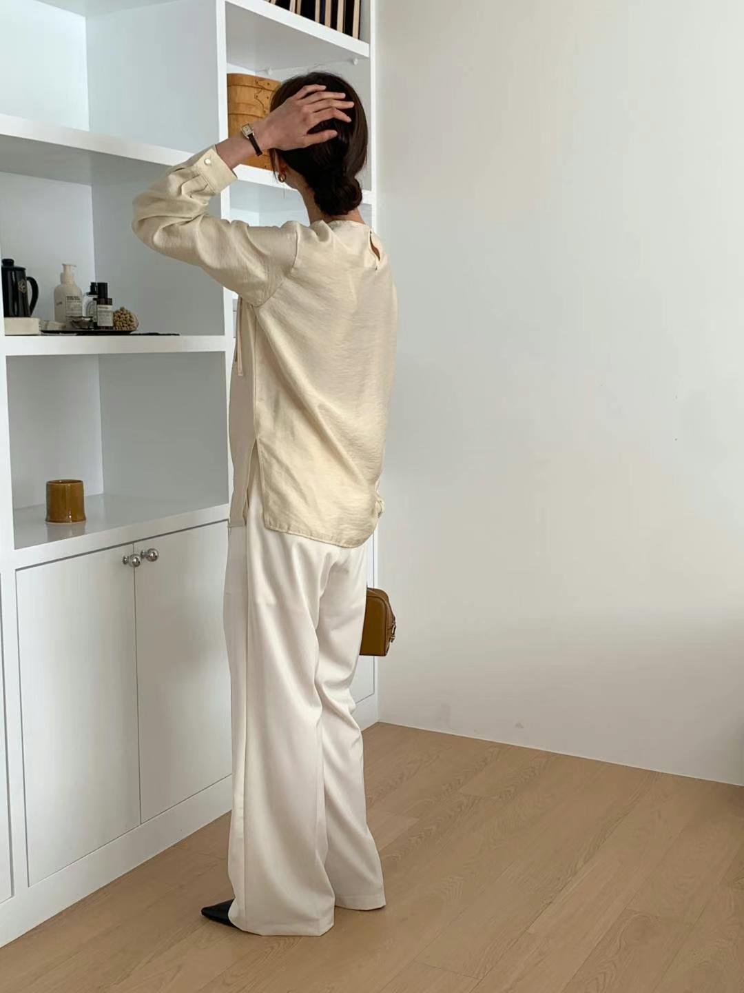WITHMOON東大門直郵女裝新款熱賣休閑真品人氣25春夏襯衫蕾絲衫WITHMOON襯衫/蕾絲衫